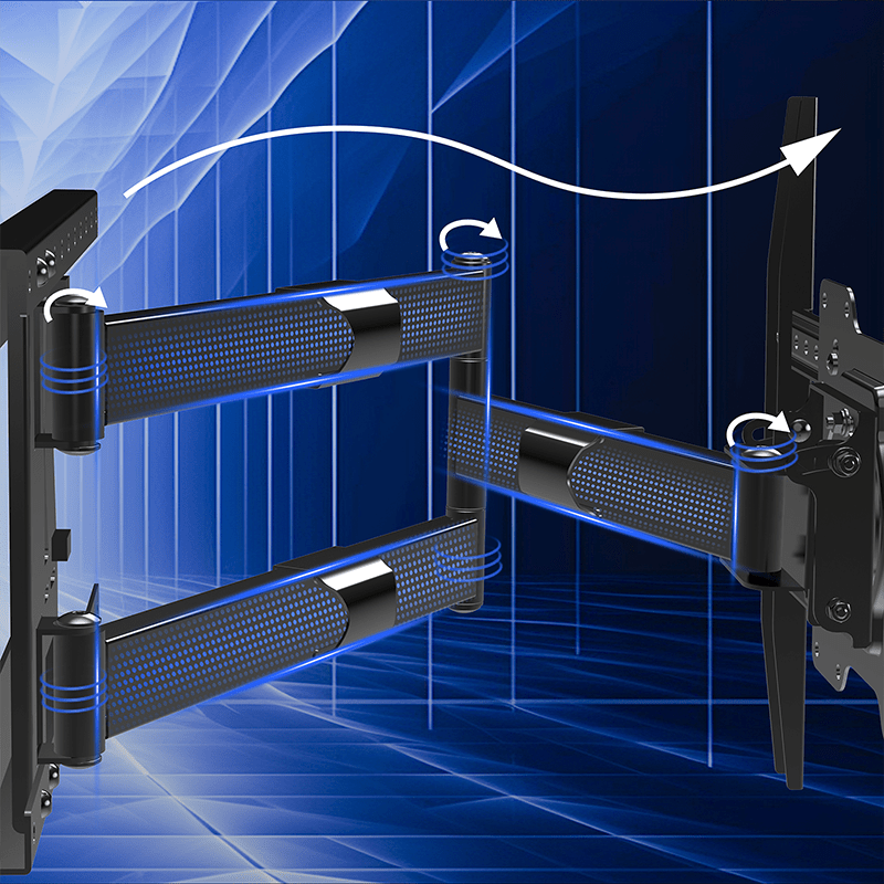 DQ Hercules Flex 2.0 80 cm Sort TV ophæng - tvophaeng.dk