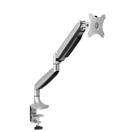 DQ Monitor arm NIKA Alu - med gasfjeder - tvophaeng.dk