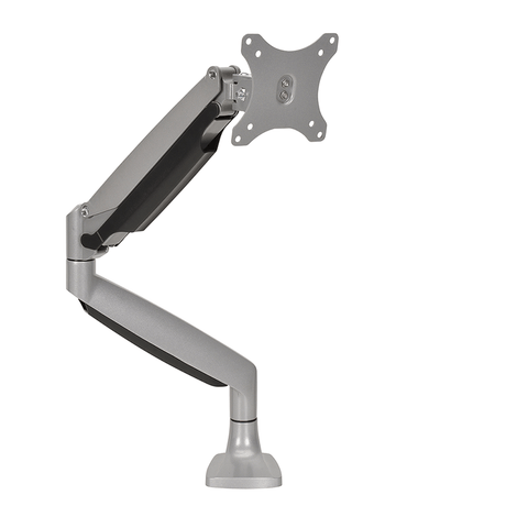 DQ Monitor arm NIKA Alu - med gasfjeder - tvophaeng.dk