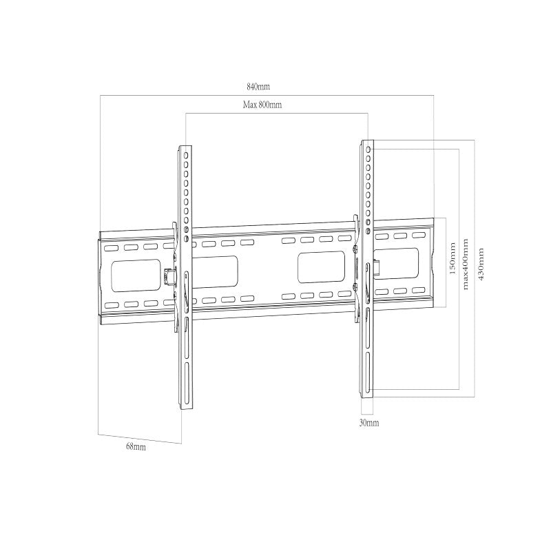 DQ Pallas Flex TV ophæng - tvophaeng.dk