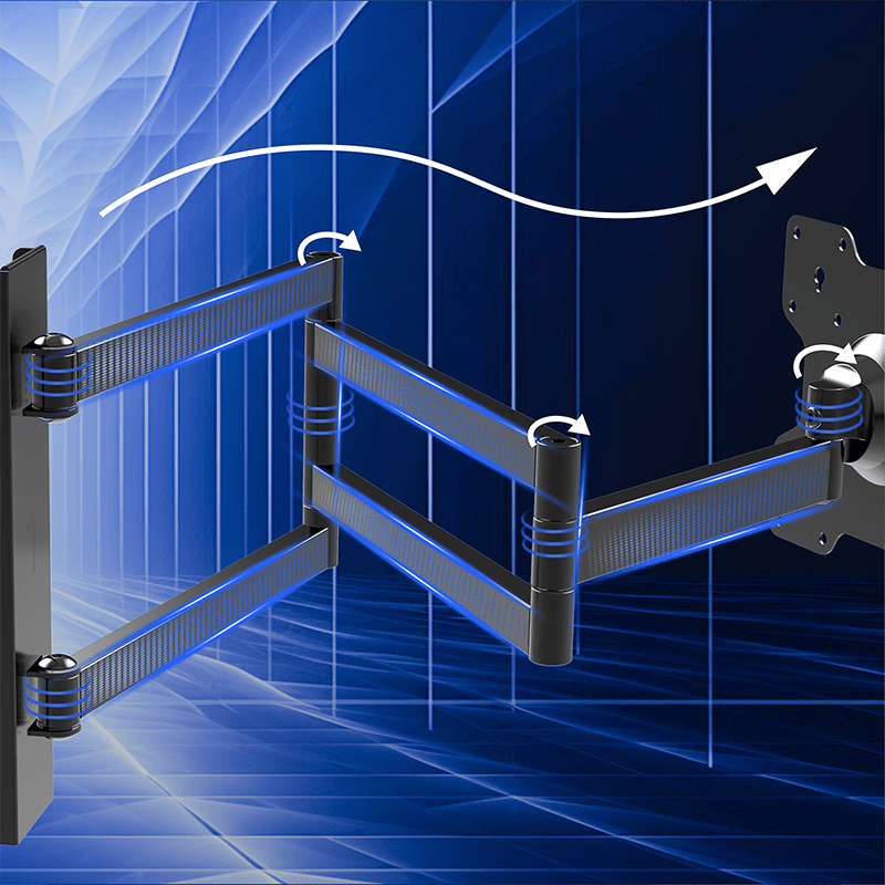 DQ Rotate XL Sort 108,5 cm TV Ophæng - tvophaeng.dk