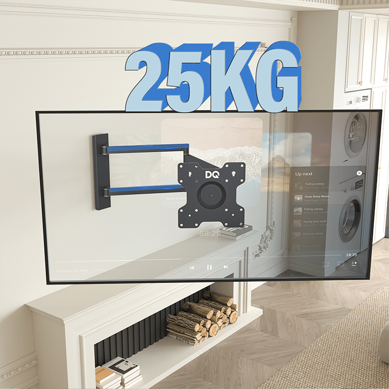 DQ Rotate XL Sort 108,5 cm TV Ophæng - tvophaeng.dk