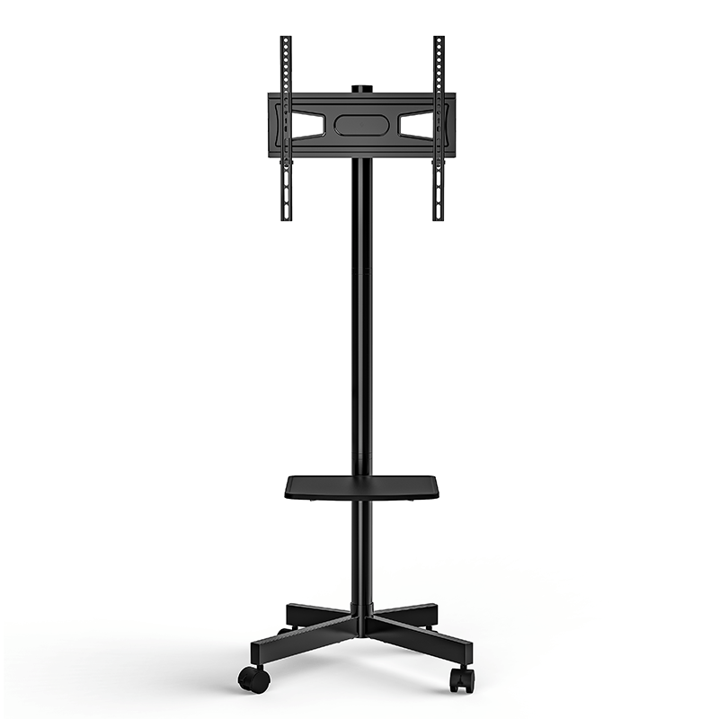 DQ TV Stativ Nyna mobilt sort - tvophaeng.dk