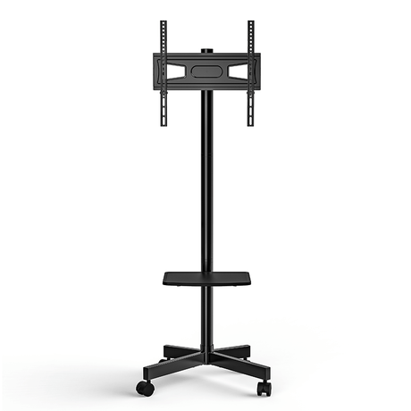 DQ TV Stativ Nyna mobilt sort - tvophaeng.dk