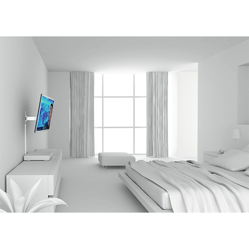 Vogel's Kabelskjuler 4 Hvid - 94 cm - tvophaeng.dk