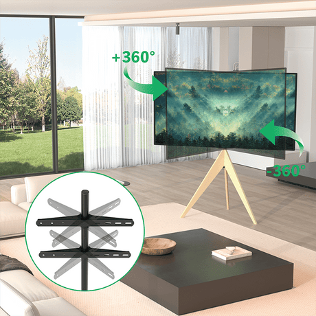 XTRARM Argo TV Stativ bøge - tvophaeng.dk
