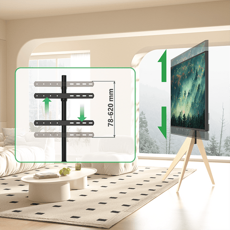 XTRARM Argo TV Stativ bøge - tvophaeng.dk