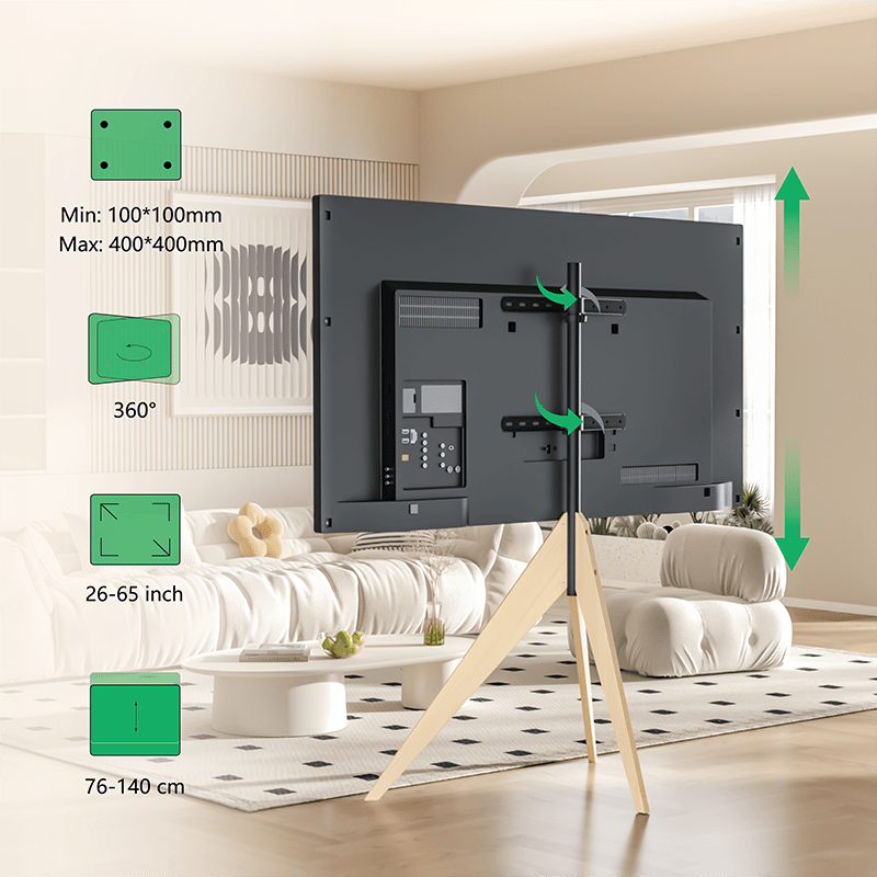 XTRARM Argo TV Stativ bøge - tvophaeng.dk