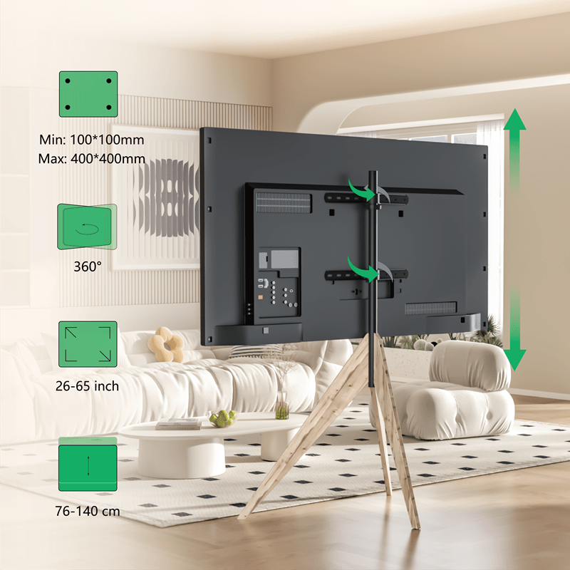 XTRARM Argo TV Stativ gråeg - tvophaeng.dk