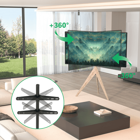 XTRARM Argo TV Stativ gråeg - tvophaeng.dk