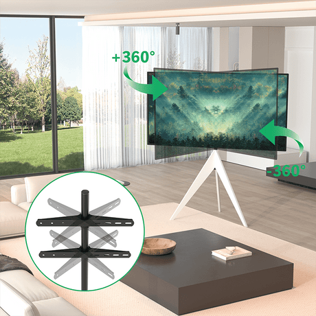 XTRARM Argo TV Stativ hvid - tvophaeng.dk