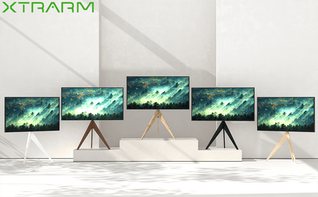 XTRARM Argo TV Stativ hvid - tvophaeng.dk