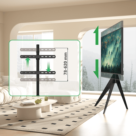 XTRARM Argo TV Stativ sort - tvophaeng.dk