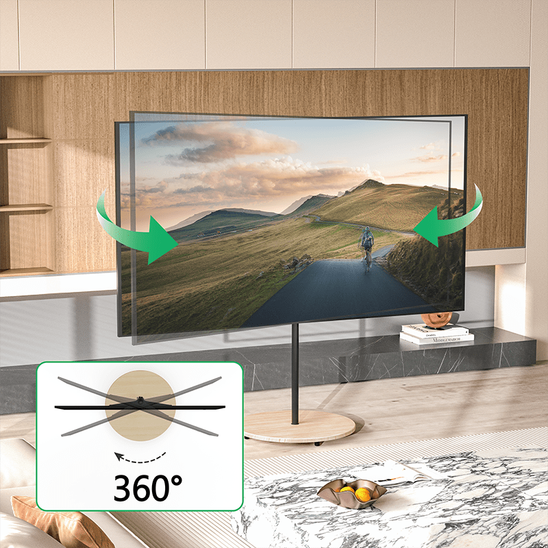 XTRARM Arius TV Stativ ahorn - tvophaeng.dk