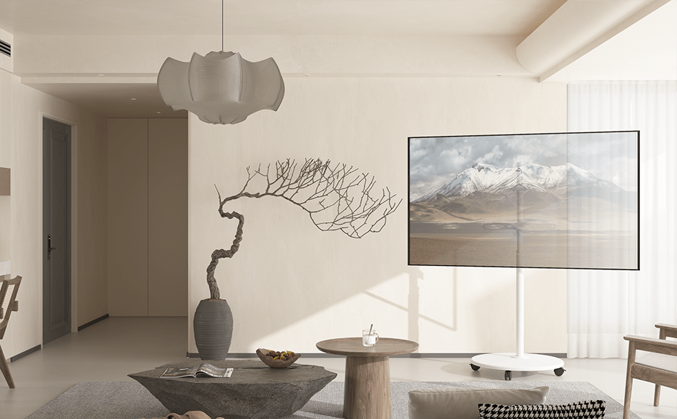 XTRARM Arius TV Stativ Hvidt - tvophaeng.dk