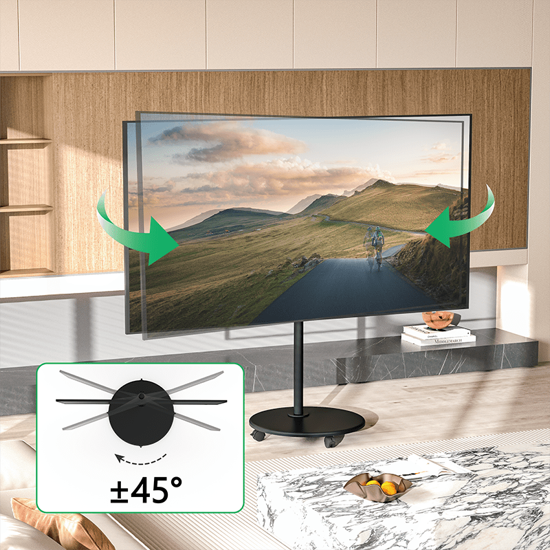 XTRARM Arius TV Stativ sort - tvophaeng.dk