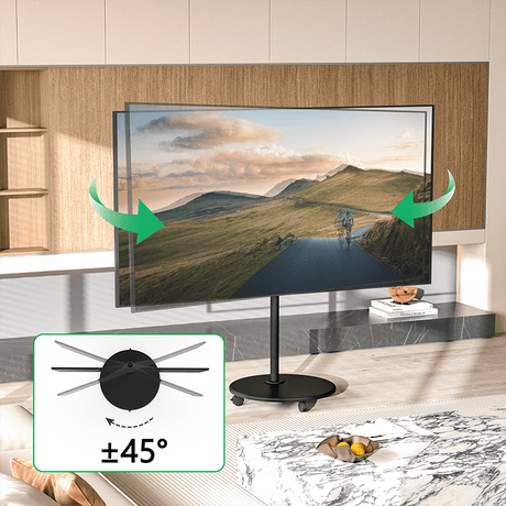 XTRARM Arius TV Stativ sort - tvophaeng.dk