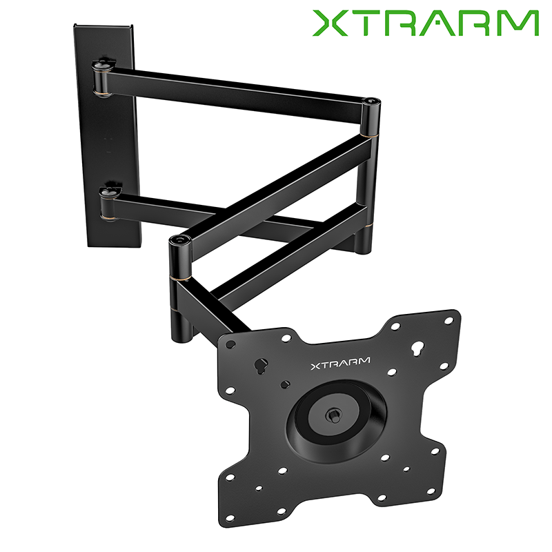 XTRARM Axis XL Rotate Sort Drejeligt 108,5 cm TV vægbeslag - tvophaeng.dk