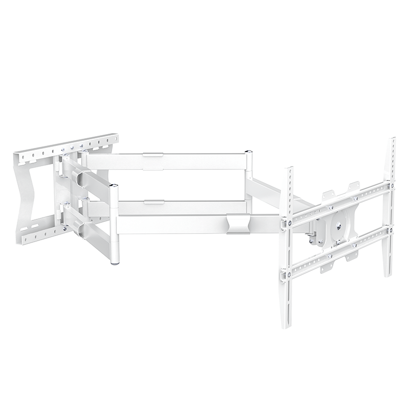 XTRARM Cratos 120 cm Rotate 600 TV ophæng hvid - tvophaeng.dk