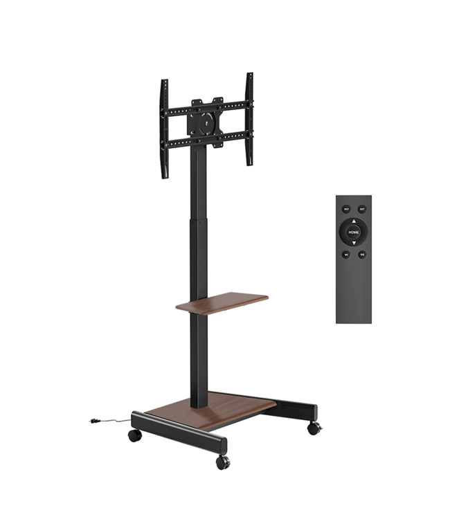 XTRARM Elektrisk TV stander Elevate Valnød - tvophaeng.dk