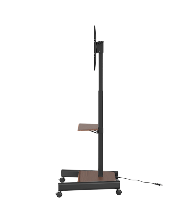 XTRARM Elektrisk TV stander Elevate Valnød - tvophaeng.dk