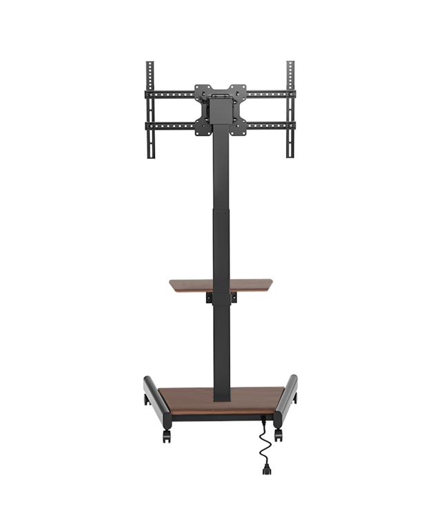 XTRARM Elektrisk TV stander Elevate Valnød - tvophaeng.dk