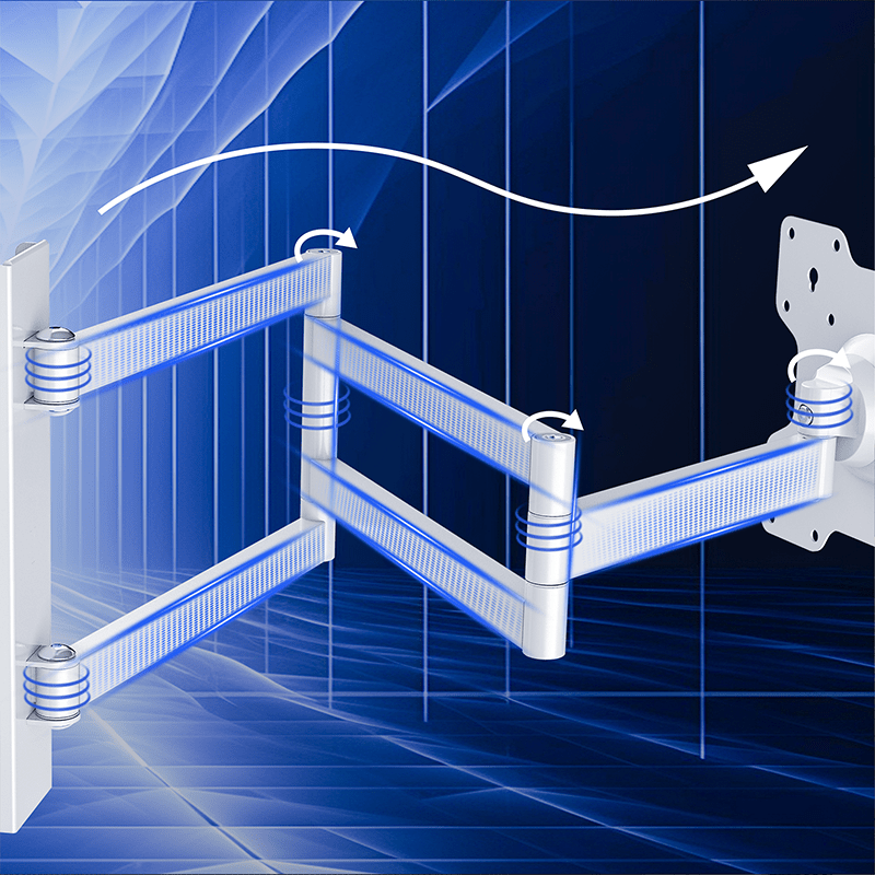 XTRARM Rotate XL Hvid 98,5cm TV Ophæng - tvophaeng.dk