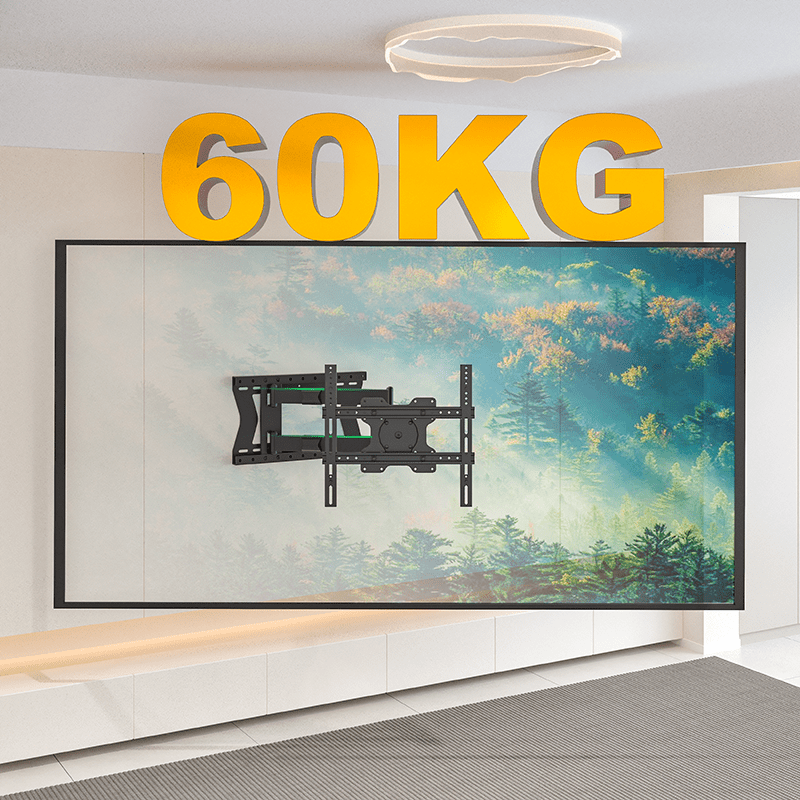 XTRARM Tantal 80 cm Fixed 400 TV ophæng sort - tvophaeng.dk