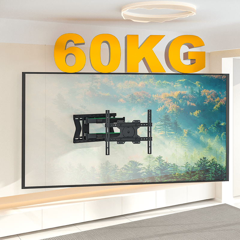 XTRARM Tantal 80 cm Flex 400 TV ophæng sort - tvophaeng.dk