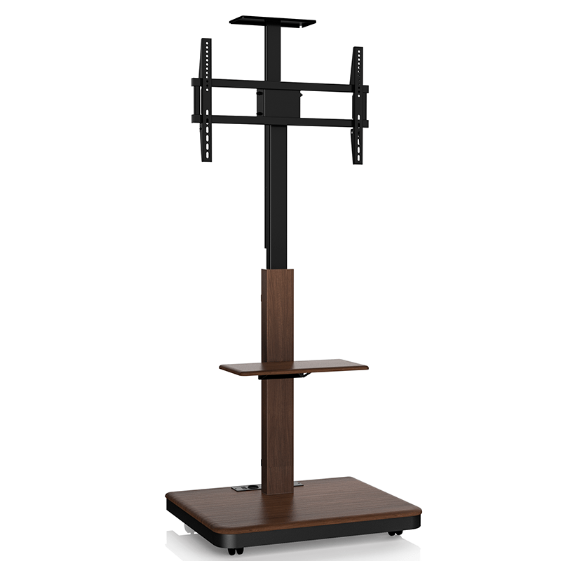 XTRARM TV Stander Elite sort/valnød manuel justerbar - tvophaeng.dk