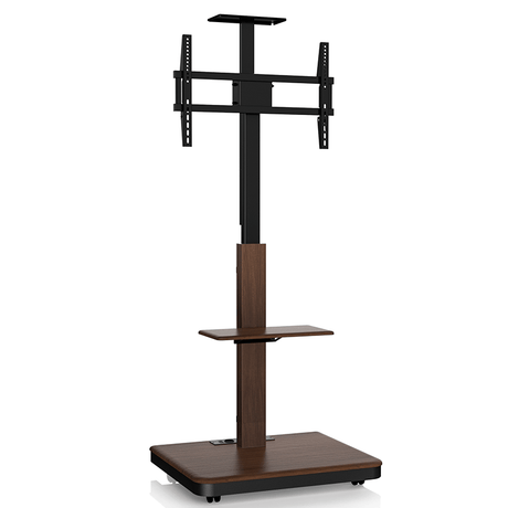 XTRARM TV Stander Elite sort/valnöt elektrisk justerbar - tvophaeng.dk