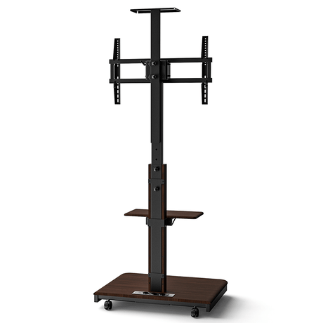 XTRARM TV Stander Elite sort/valnöt elektrisk justerbar - tvophaeng.dk