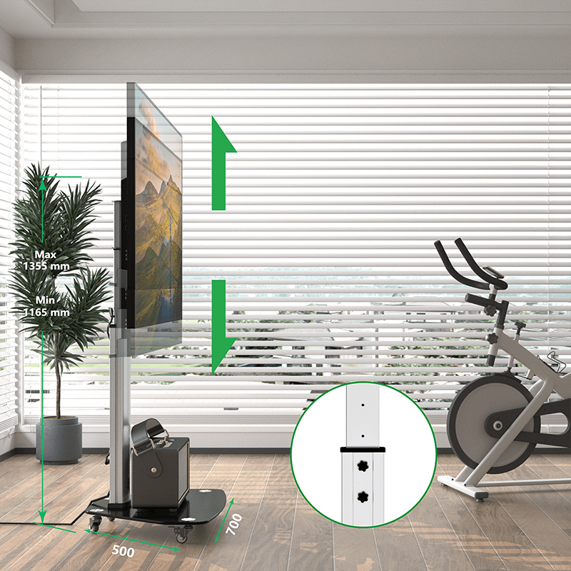 XTRARM TV Stander Proton 100 alu - tvophaeng.dk