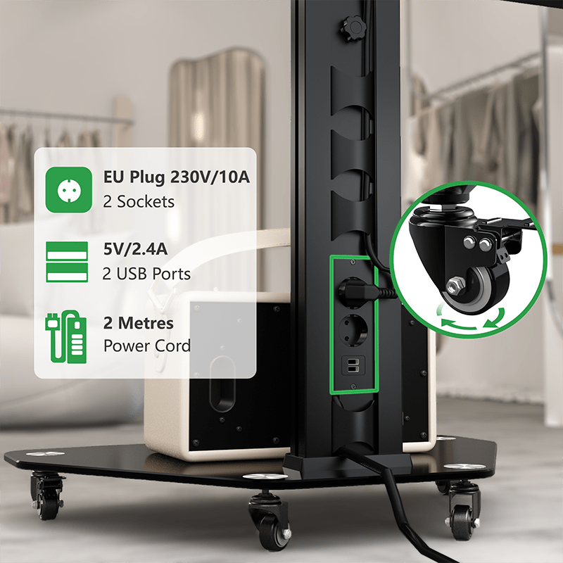 XTRARM TV Stander Proton 100 sort - tvophaeng.dk