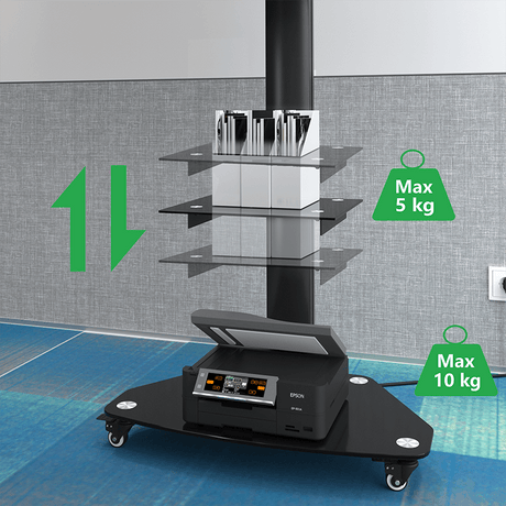 XTRARM TV Stander Proton 300 sort - tvophaeng.dk