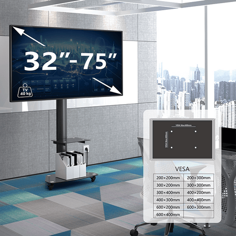 XTRARM TV Stander Proton 300 sort - tvophaeng.dk