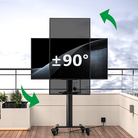 XTRARM TV Stander Proton 500 Sort - tvophaeng.dk