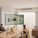 XTRARM Axis XL Sort Drejeligt 70 cm TV vægbeslag