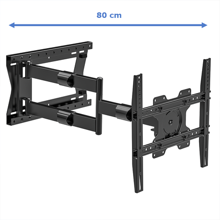 DQ Hercules Flex 2.0 80 cm Sort TV ophæng