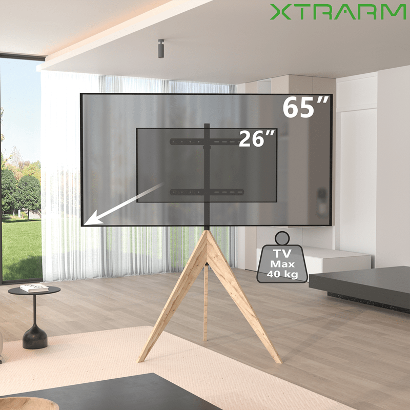 XTRARM Argo TV Stativ gråeg - tvophaeng.dk