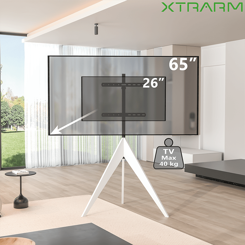 XTRARM Argo TV Stativ hvid - tvophaeng.dk