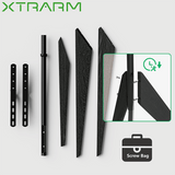 XTRARM Argo TV Stativ sort - tvophaeng.dk