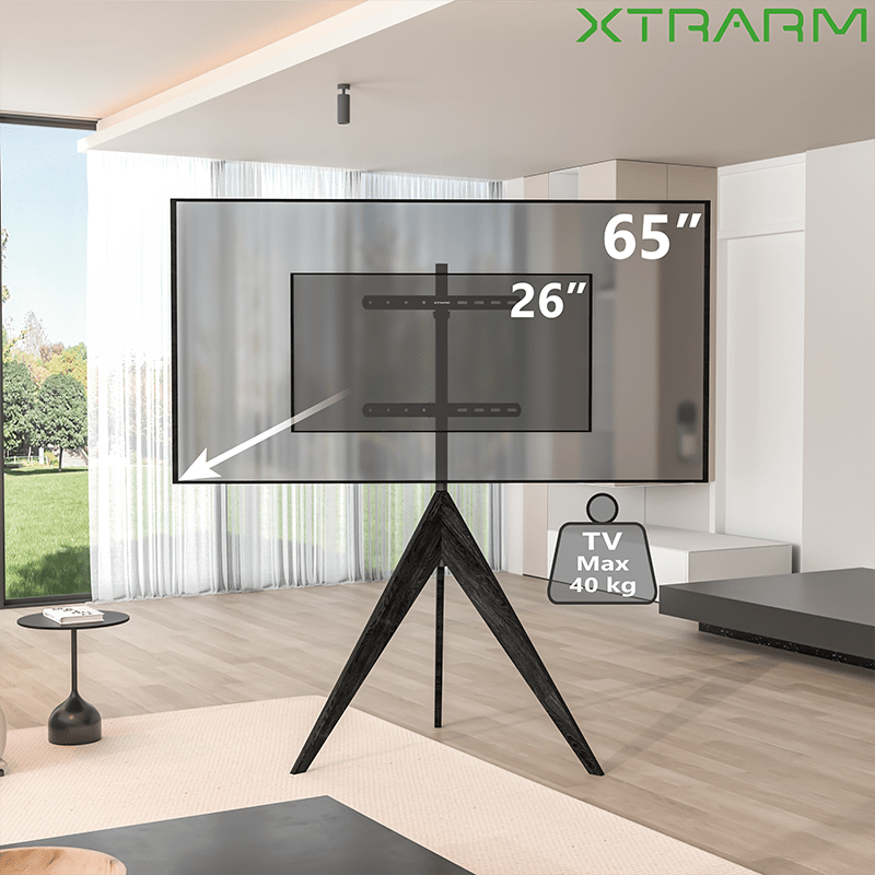 XTRARM Argo TV Stativ sort - tvophaeng.dk