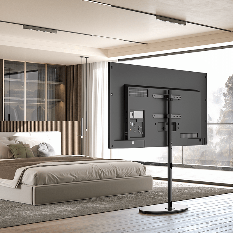 XTRARM Arius TV Stativ sort Oval fod - tvophaeng.dk