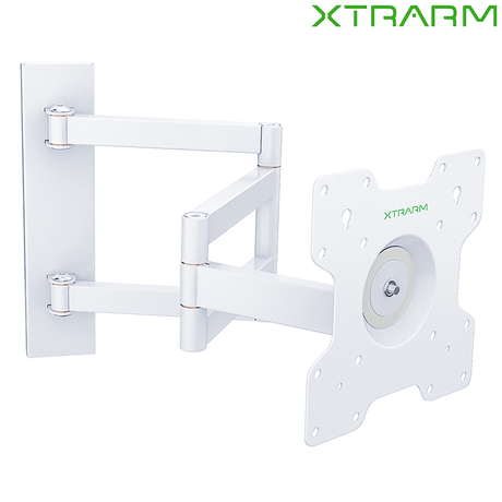 XTRARM Axis XL Hvid Drejeligt 70 cm TV vægbeslag - tvophaeng.dk