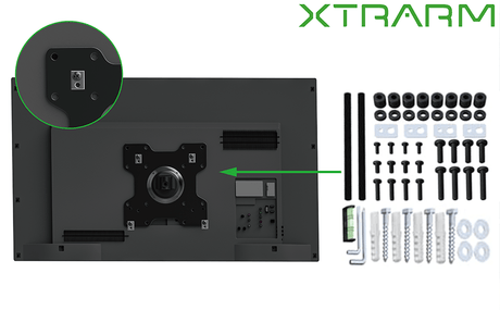 XTRARM Axis XL Rotate Sort Drejeligt 108,5 cm TV vægbeslag - tvophaeng.dk