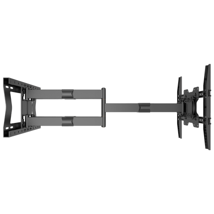 XTRARM Cratos 100 cm Rotate 400 TV ophæng sort - tvophaeng.dk