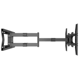 XTRARM Cratos 100 cm Rotate 400 TV ophæng sort - OUTLET - tvophaeng.dk