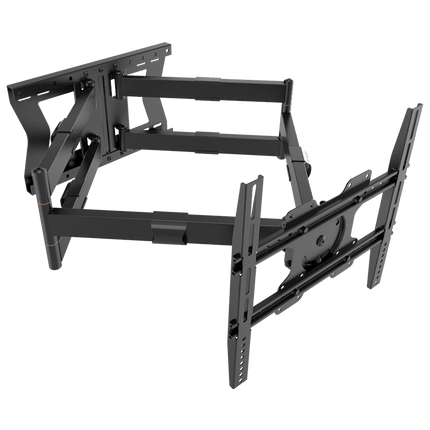 XTRARM Cratos 100 cm Rotate 400 TV ophæng sort - OUTLET - tvophaeng.dk