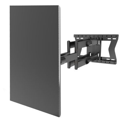 XTRARM Cratos 100 cm Rotate 600 TV ophæng sort - tvophaeng.dk